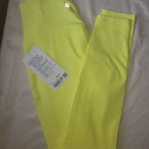 Align HR Pant 28"- Electric Lemon
